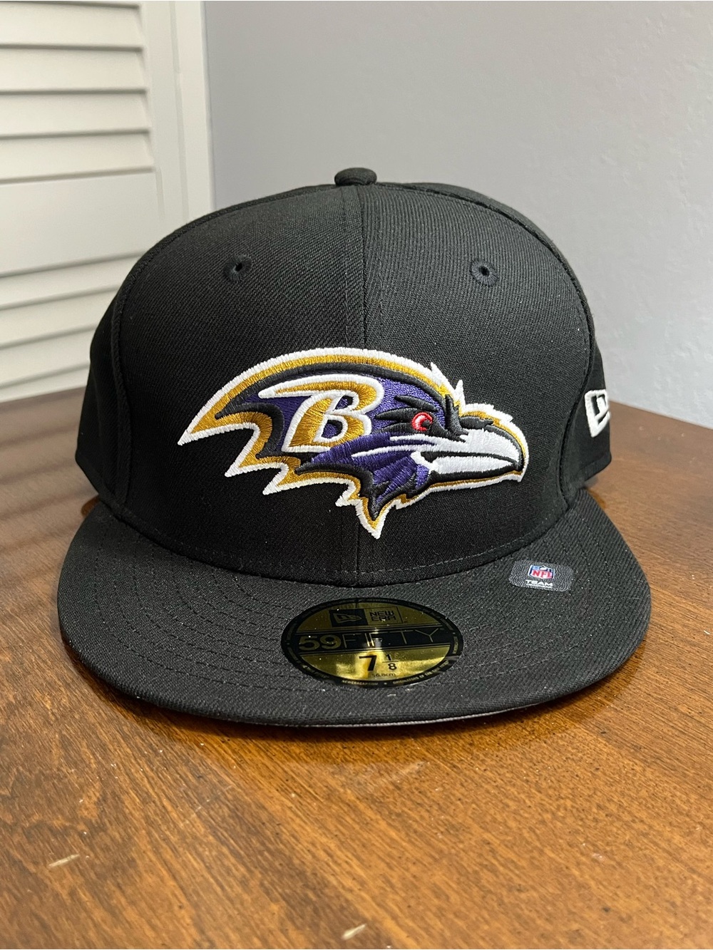 Baltimore Ravens New Era 59Fifty 7 1/8 Fitted Hat Cap NFL NWT
